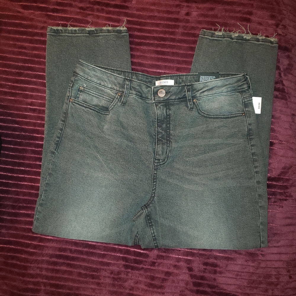 Rickis High rise straight leg crop 12
